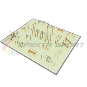 Купить Парковая площадка для Воркаут и WRK 5_76mm в Фокине 