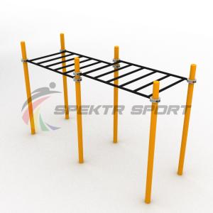 Купить Рукоход двухуровневый для Воркаут SP WRK-02_76mm в Фокине 